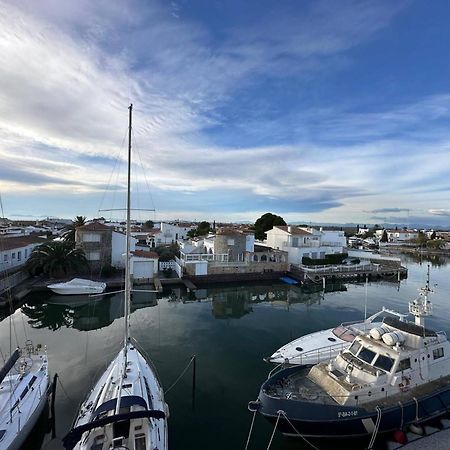 Apartamento En Roses Con Vistas Al Canal Y Piscina Extérieur photo