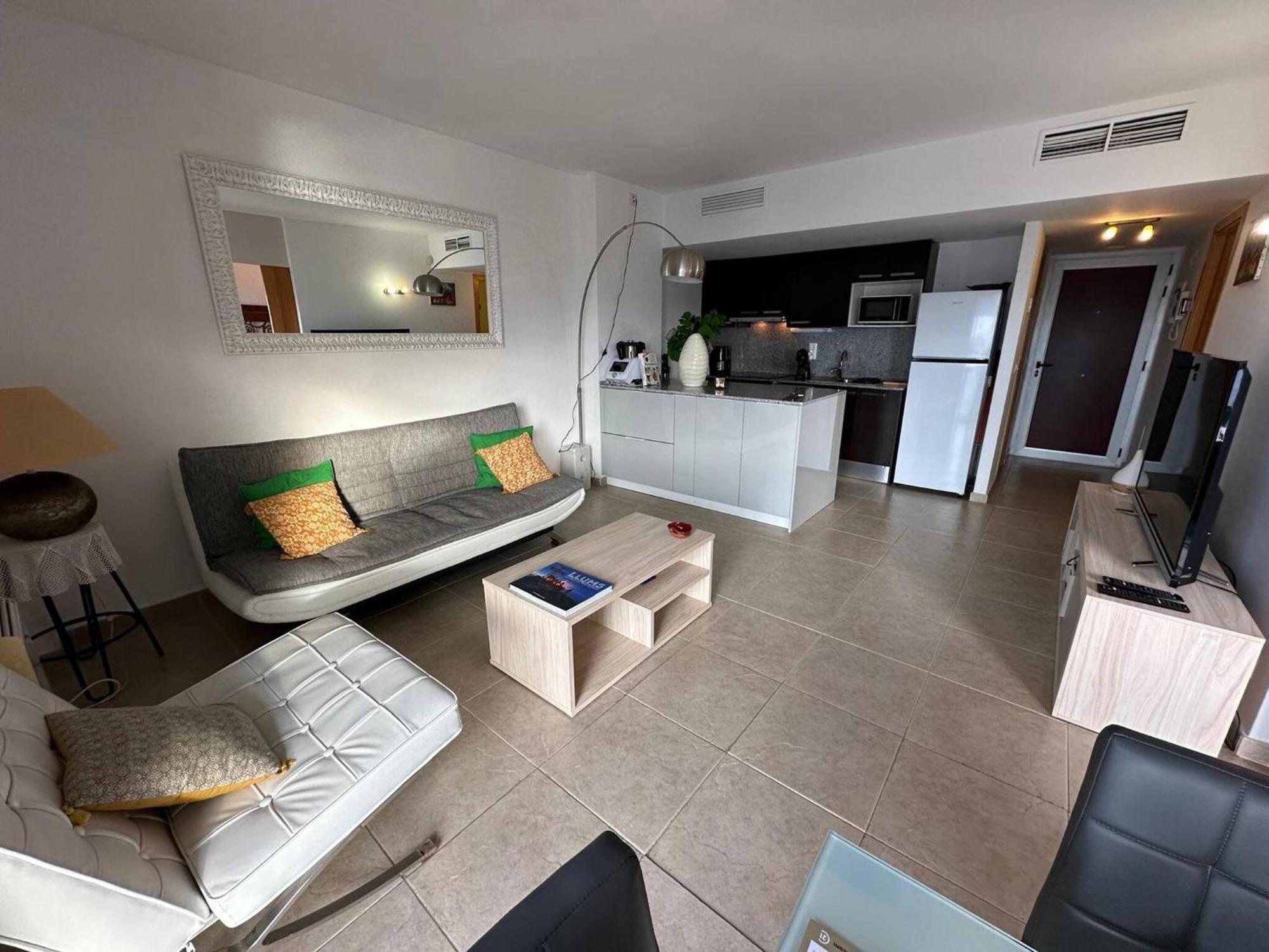Apartamento En Roses Con Vistas Al Canal Y Piscina Extérieur photo