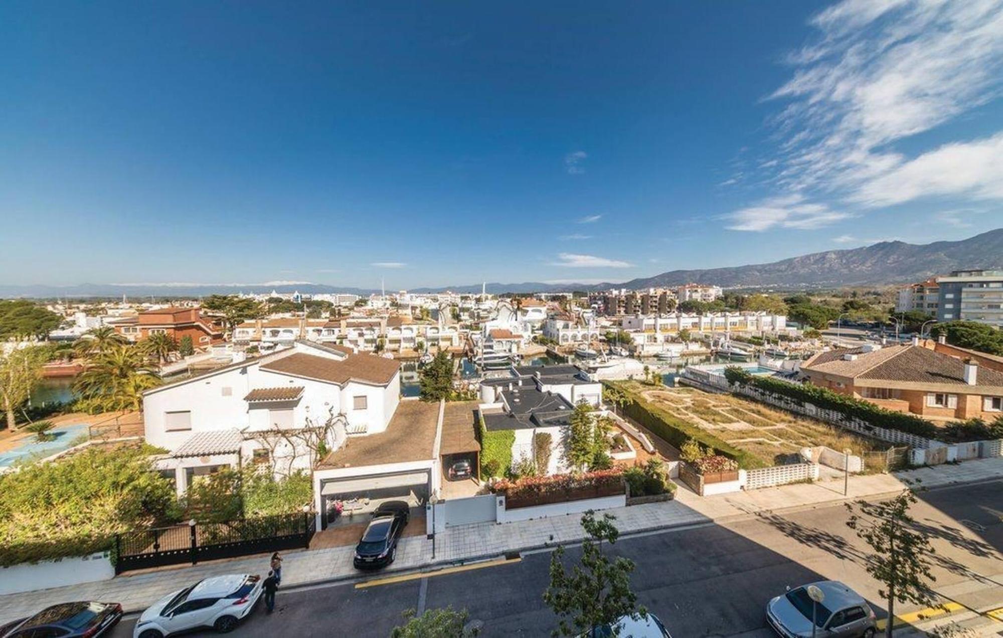 Apartamento En Roses Con Vistas Al Canal Y Piscina Extérieur photo