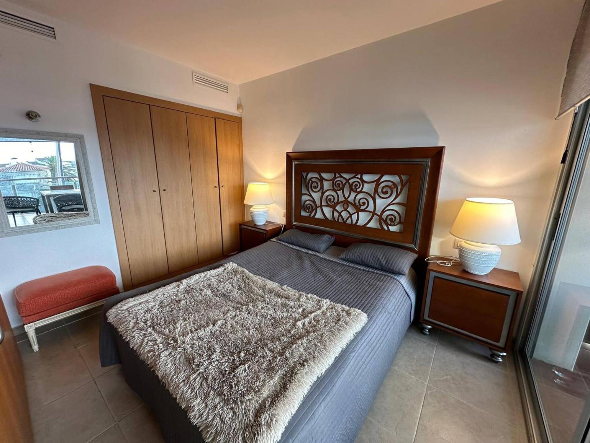 Apartamento En Roses Con Vistas Al Canal Y Piscina Extérieur photo